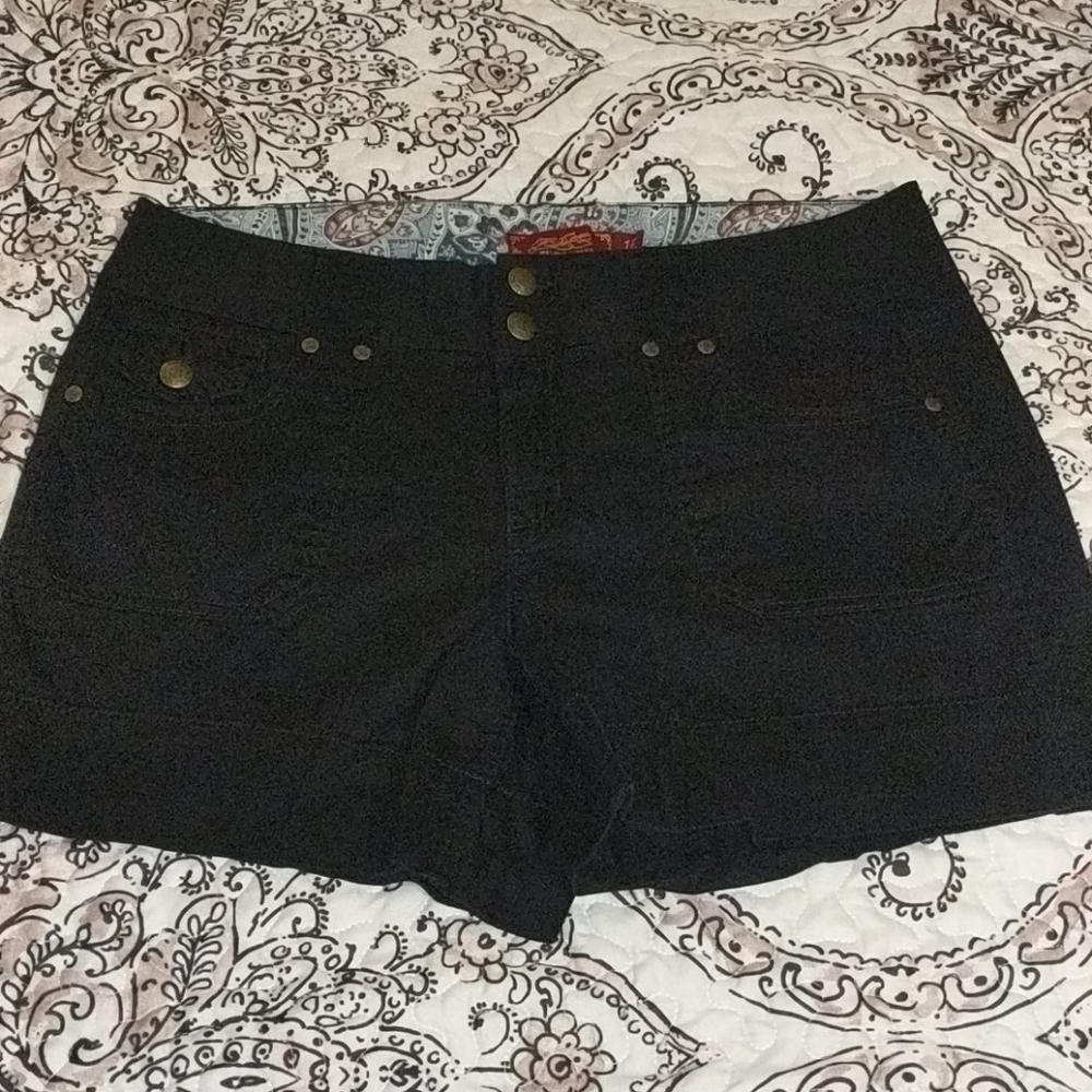 Black Chino Shorts